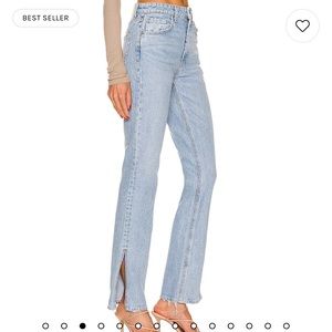 Harlow High Rise Boot Slit in Hudson Yards
GRLFRND